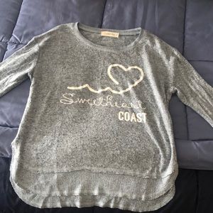 Sweet heart coast thin sweater super soft